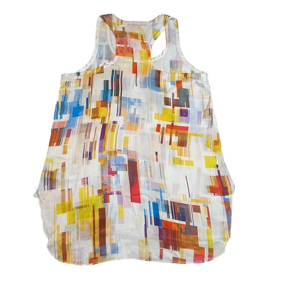 Romeo & Juliet Couture Color Block Sequin Pocket Tank Size Small NEW Lightweight - Picture 2 of 7